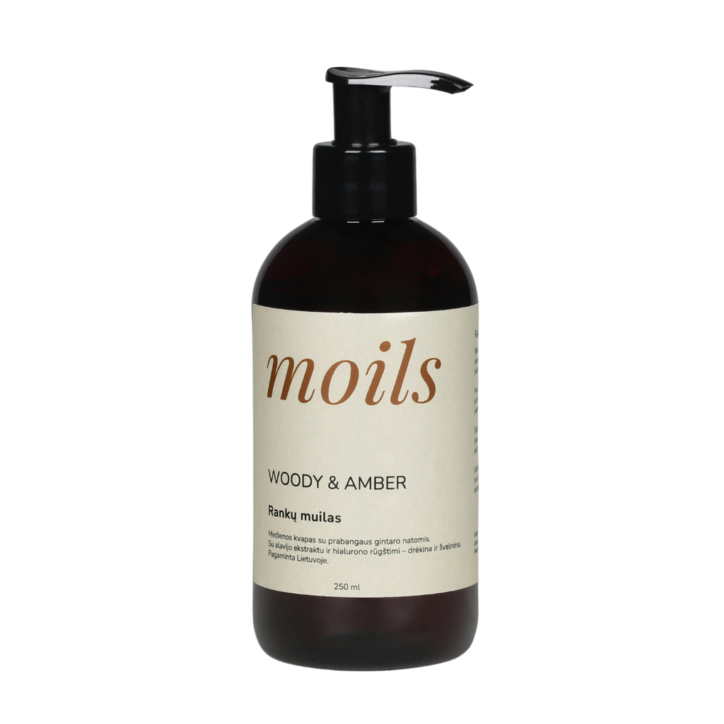 Rankų muilas Woody & Amber, 250 ml