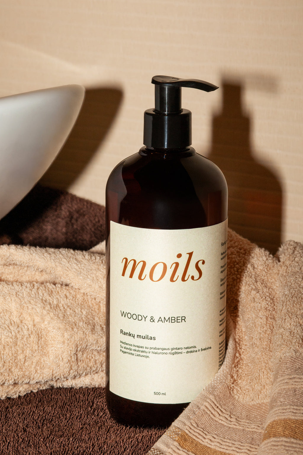 Rankų muilas Woody & Amber, 500 ml